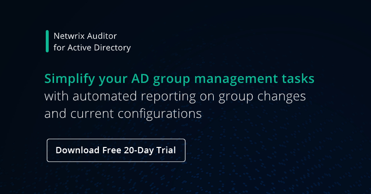 Active Directory Group Management Best Practices - banner image