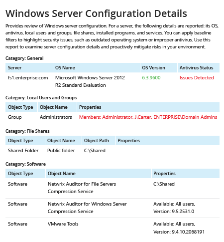 Collect Server Inventory with Netwrix Auditor